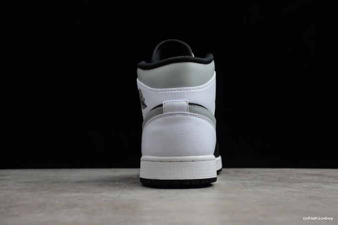 Mid 1 AIR Jordan 554724-073 Shadow White 0805